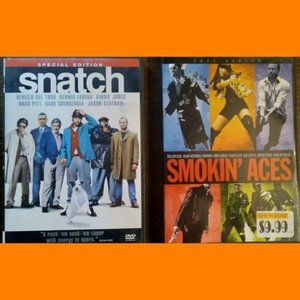 2 for $10 DVD movies- "Snatch 2-disc Special Edition" & "Smokin' Aces"